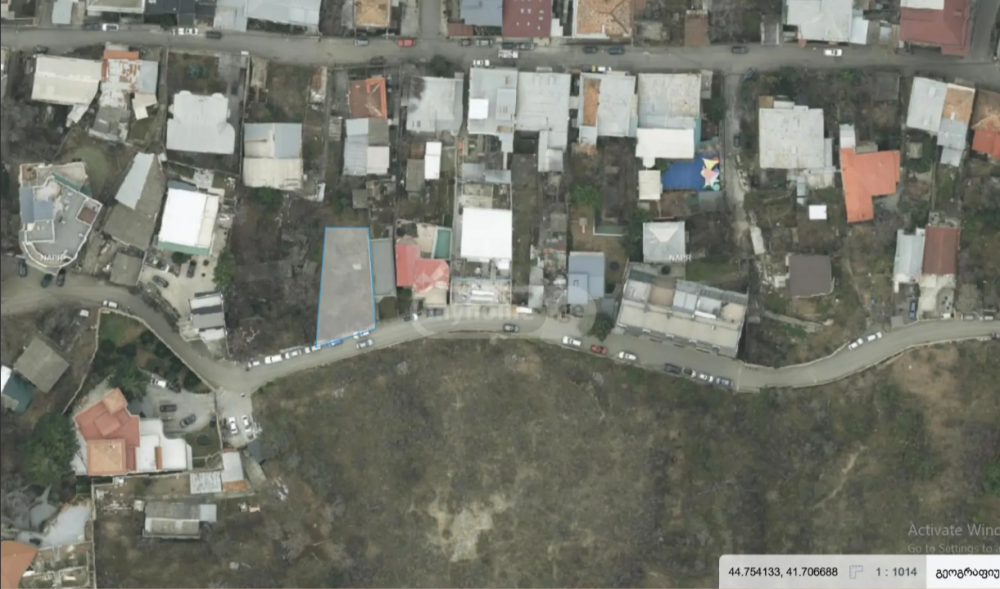 იყიდება არა სასოფლო-სამეურნეო მიწის ნაკვეთი ვაკეში